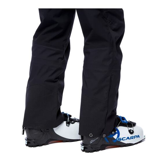 Black Diamond Dawn Patrol Hybrid Ski Pants Mens Black Large *Recco Avalanche NEW - Picture 2 of 6